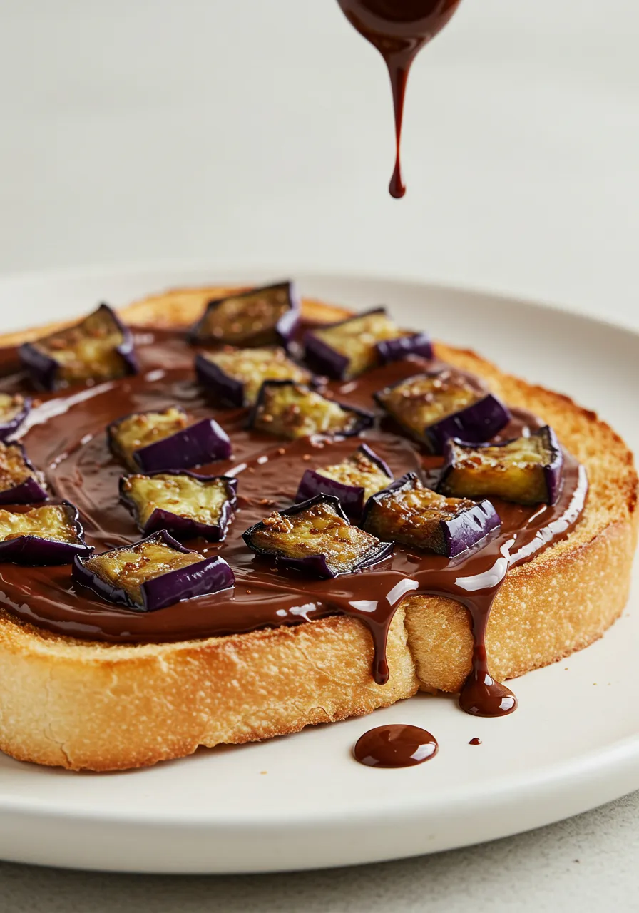Eggplant Chocolate Toast - tertiary view
